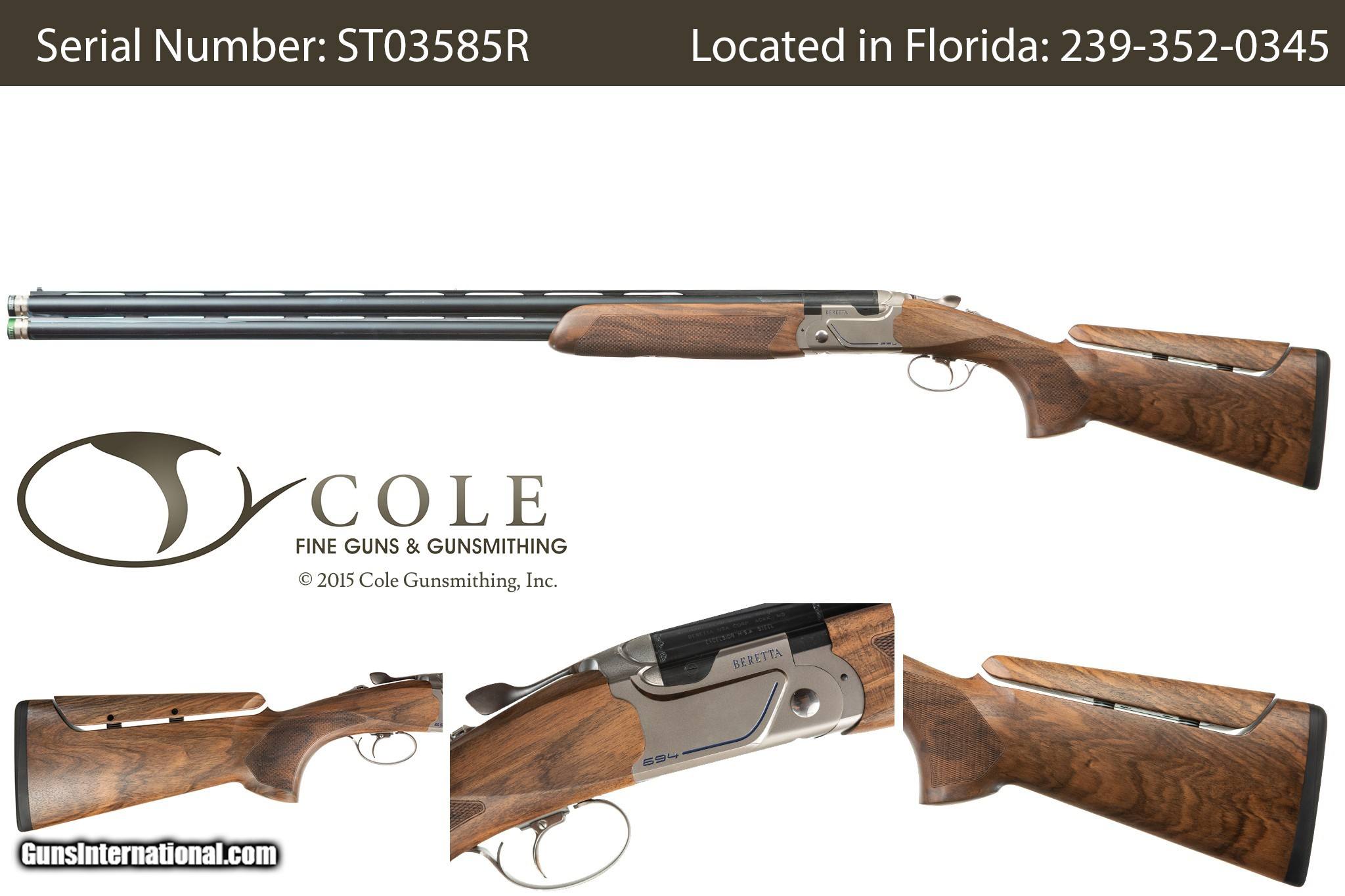 Beretta 694 BFAST 12g 32" Sporting Shotgun SN:#ST03585R