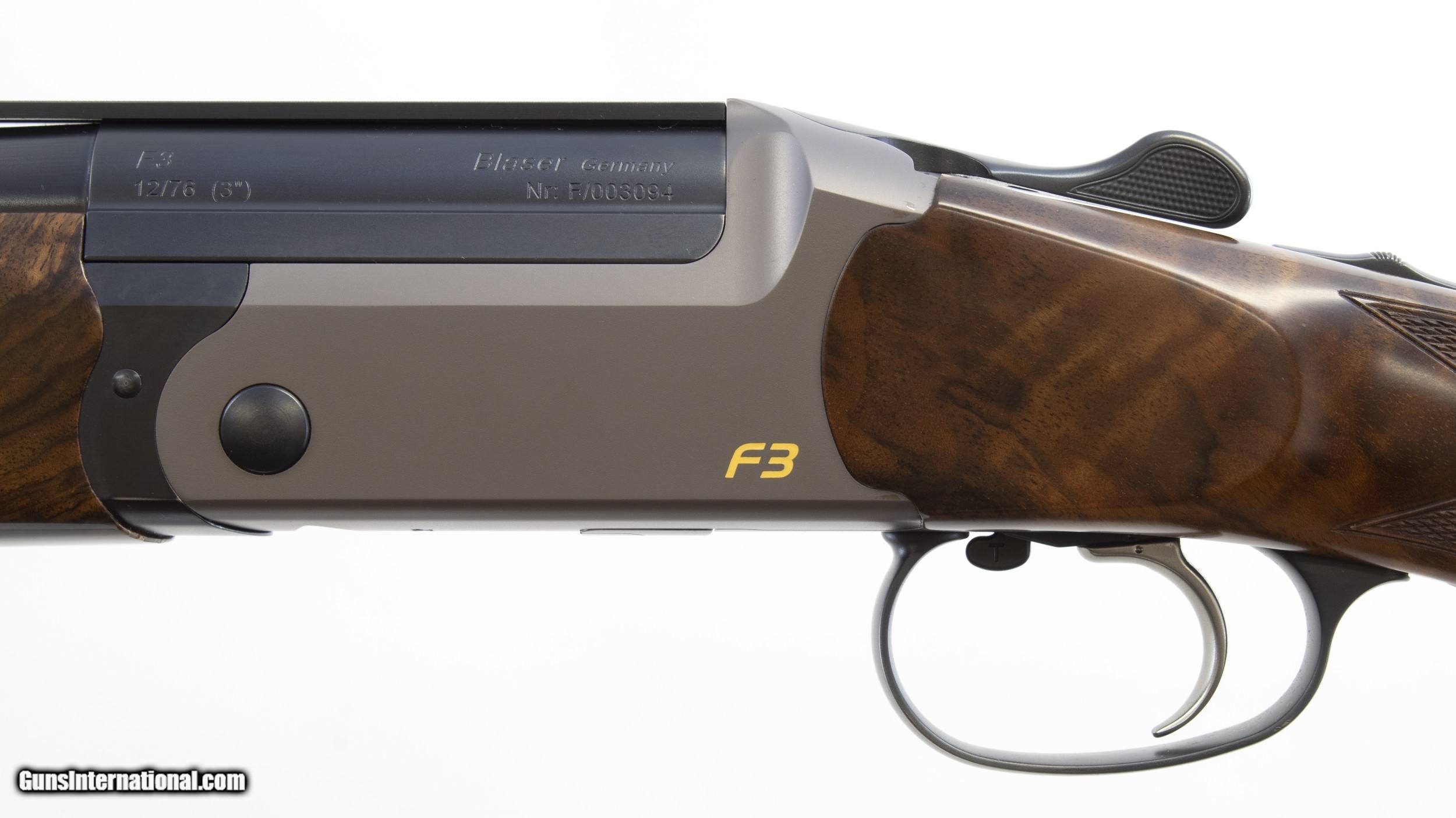 Pre-Owned Blaser F3 Competition Left Hand Sporting Shotgun | 12GA 32 ...