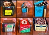 Various .308 Bullets -- Barnes, Nosler, Speer -- Solids, Spitzers, Ballistic Tips