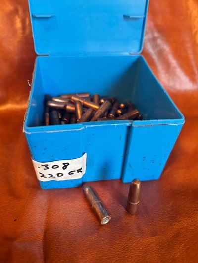 Various .308 Bullets -- Barnes, Nosler, Speer -- Solids, Spitzers, Ballistic Tips - Image 9 of 9
