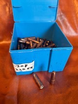 Various .308 Bullets -- Barnes, Nosler, Speer -- Solids, Spitzers, Ballistic Tips - Image 9 of 9