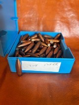 Various .308 Bullets -- Barnes, Nosler, Speer -- Solids, Spitzers, Ballistic Tips - Image 8 of 9