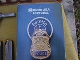 Beretta 96 D 40 semi auto Police Issued Pennsylvania State Trooper Nickel finish - 10 of 17