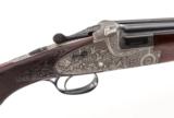 Merkel 203E LUX O/U Master engraved game scene. 12ga 28" - 1 of 15