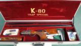Krieghoff K-80 Trap Special Combo Unsingle 34/32" Stunning, excellent condition - 3 of 26