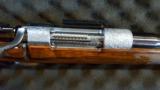 Mauser .243 Bolt Action Custom Engraved rifle by G.B. Kranich - 8 of 15