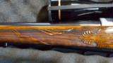Mauser .243 Bolt Action Custom Engraved rifle by G.B. Kranich - 4 of 15