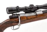 Mauser .243 Bolt Action Custom Engraved rifle by G.B. Kranich - 13 of 15