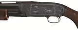 Engraved and Silver Inlaid Winchester Model 12 12ga 30” Custom - 1 of 15