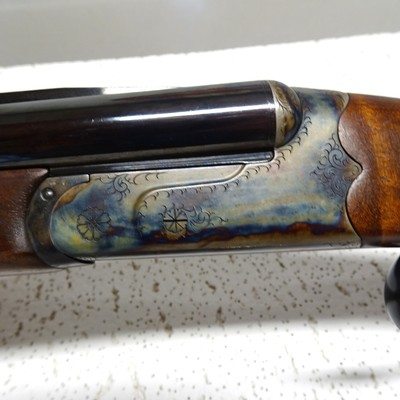SKB SPORTING CLAYS 200HR 410 and 28 gauge 30 INCH Barrels SXS Chokes HIGH RIB Small Frame RARE - Image 14 of 15