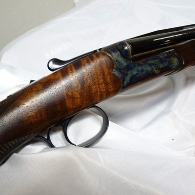SKB SPORTING CLAYS 200HR 410 and 28 gauge 30 INCH Barrels SXS Chokes HIGH RIB Small Frame RARE - Image 4 of 15