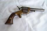 E A Prescott pocket revolver long frame, .32 rimfire (6 shot) with 4