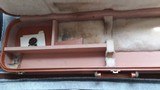 1960s Browning Superposed O/U shotgun hard case , Factory - 7 of 7