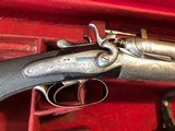 Walter Locke Hammer double rifle 450 express- cased - 3 of 8