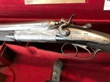 Walter Locke Hammer double rifle 450 express- cased - 2 of 8
