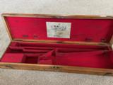 Purdey solid oak double rifle case- english - 1 of 4