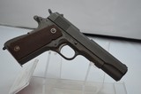 Colt 1911-A1 .45ACP 5" Barrel 1943 MFT Col. Waldemar S Broberg Inspection stamp - 8 of 13