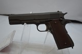 Colt 1911-A1 .45ACP 5" Barrel 1943 MFT Col. Waldemar S Broberg Inspection stamp - 1 of 13