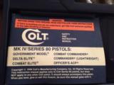 Colt 1911 MK IV Series 80 Officers ACP 45- 5 of 6