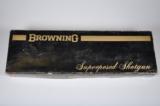 Belgium Browning Superposed Grade I Lightning Skeet 12 Gauge 26” Barrels Square Knob Pistol Grip Stock New in Box - 24 of 25
