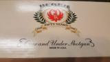 Rare Ruger Red Label 28 Gauge 50th Anniversary Shotgun - New in Box - Never Assembled - 26" BBls. With Chokes - 10 of 11