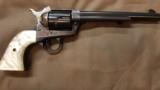 Near New (No Box) Colt Single Action Army (SAA) Revolver
in .45 Colt - Early Third Generation - 7-1/2" Barrel - Pearl Grips - 1 of 13