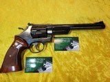 Gorgeous S&W Model 57 (No Dash) Revolvers in 41 Magnum, 8-3/8" Barrels. One High Polish Blue, One Shiny Nickel. - 11 of 12