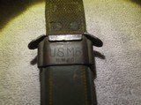 WWII M4 Camillue Cutlery Bayonet with M8 Scabbard - 3 of 6