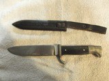 Hitler Youth Knife and Metal Scabbard, Artur Schuttelhofer, Solingen Steel - 3 of 14