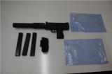 Ingram M10A1 9mm 45acp Military Armament Corp pistol with 3 mags, barrel extension, and strap.Free Layaway. - 2 of 15