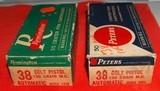 REMINGTON & PETERS; R - P .38 Automatic; Colt Pistol 130 Grain M. C. - 1 of 2