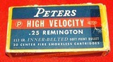 .25 Remington, Box of Western, Box of Peters - 5 of 8