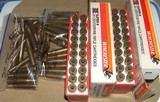 WINCHESTER 25-35 Brass, used 80 Deprimed Brass Cases and 60 Primed Brass Cases, 40 R-P, 20 W-W - 2 of 6
