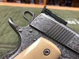 Ed Brown Classic Custom Exhibition Edition Master Engraved 1911 45 ACP Ivory Grips - 5 of 25