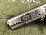 Ed Brown Classic Custom Exhibition Edition Master Engraved 1911 45 ACP Ivory Grips - 8 of 25