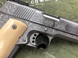 Ed Brown Classic Custom Exhibition Edition Master Engraved 1911 45 ACP Ivory Grips - 6 of 25