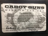 Cabot Guns The Demon GT Limited Production Of 20 Run Of Pistols
* The Rolls Royce Of 1911's* - 12 of 16