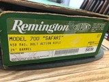 Remington Model 700 BDL Safari 458 Win Mag Custom Shop Rifle Unfired In Box - 19 of 24