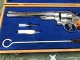 Smith & Wesson Model 29-2 44 Mag Pinned & Recessed Nickle Plated In Presentation Box 3 T's 8 3/8'' Barrel - 3 of 16