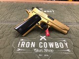 Cabot Guns Golden Joe 1 of 20 Custom 1911 45 ACP * The Rolls Royce Of 1911's* Only 20 in Existence - 5 of 21