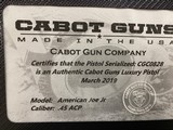 Pre Owned Cabot Guns American Joe Commander Size 1911 45 ACP - 14 of 15