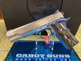 Cabot Guns Cobalt Damascus 45 ACP Limited Edition #17of 21 - 2 of 9