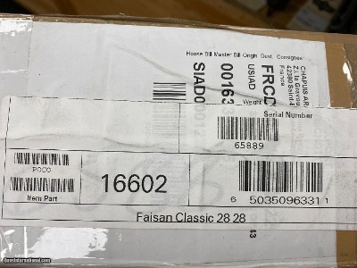 *NEW* Chapuis Armes Faisan 28GA 28'' Round Body Game Gun Auto Ejector*ON SALE* !!!!! - Image 15 of 15