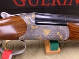 Limited Edition Ceasar Guerini Ellipse Gold Curve 28GA 28'' Solid Game Rib English Stock - 10 of 14