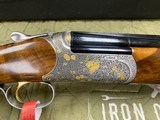 Limited Edition Ceasar Guerini Ellipse Gold Curve 20GA 28'' Solid Game Rib English Stock - 5 of 9