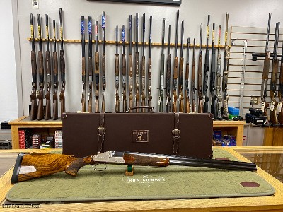 Krieghoff ULM Live Pigeon Gun 12Ga 30'' Side Lock Leather Takedown Case by Thomas Ferney & Co - Image 2 of 25