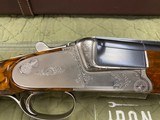 Krieghoff ULM Live Pigeon Gun 12Ga 30'' Side Lock Leather Takedown Case by Thomas Ferney & Co - 12 of 25