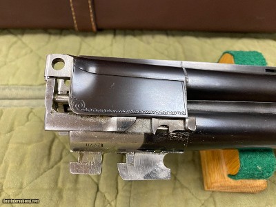 Krieghoff ULM Live Pigeon Gun 12Ga 30'' Side Lock Leather Takedown Case by Thomas Ferney & Co - Image 18 of 25