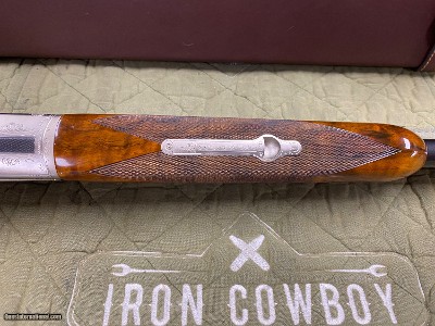 Krieghoff ULM Live Pigeon Gun 12Ga 30'' Side Lock Leather Takedown Case by Thomas Ferney & Co - Image 8 of 25