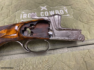 Krieghoff ULM Live Pigeon Gun 12Ga 30'' Side Lock Leather Takedown Case by Thomas Ferney & Co - Image 22 of 25